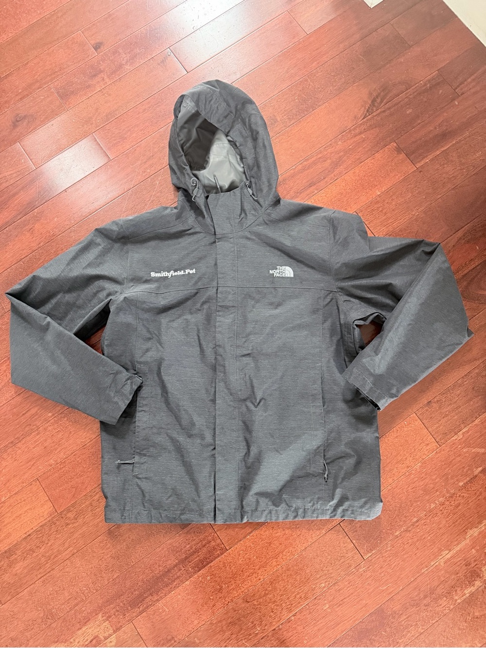The North Face Dry Vent Men’s Hooded Rain Jacket - Charcoal Gray XL